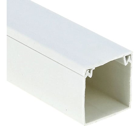 Кабельный канал EKF (60x60) (12 м) белый -Plast kk-60-60