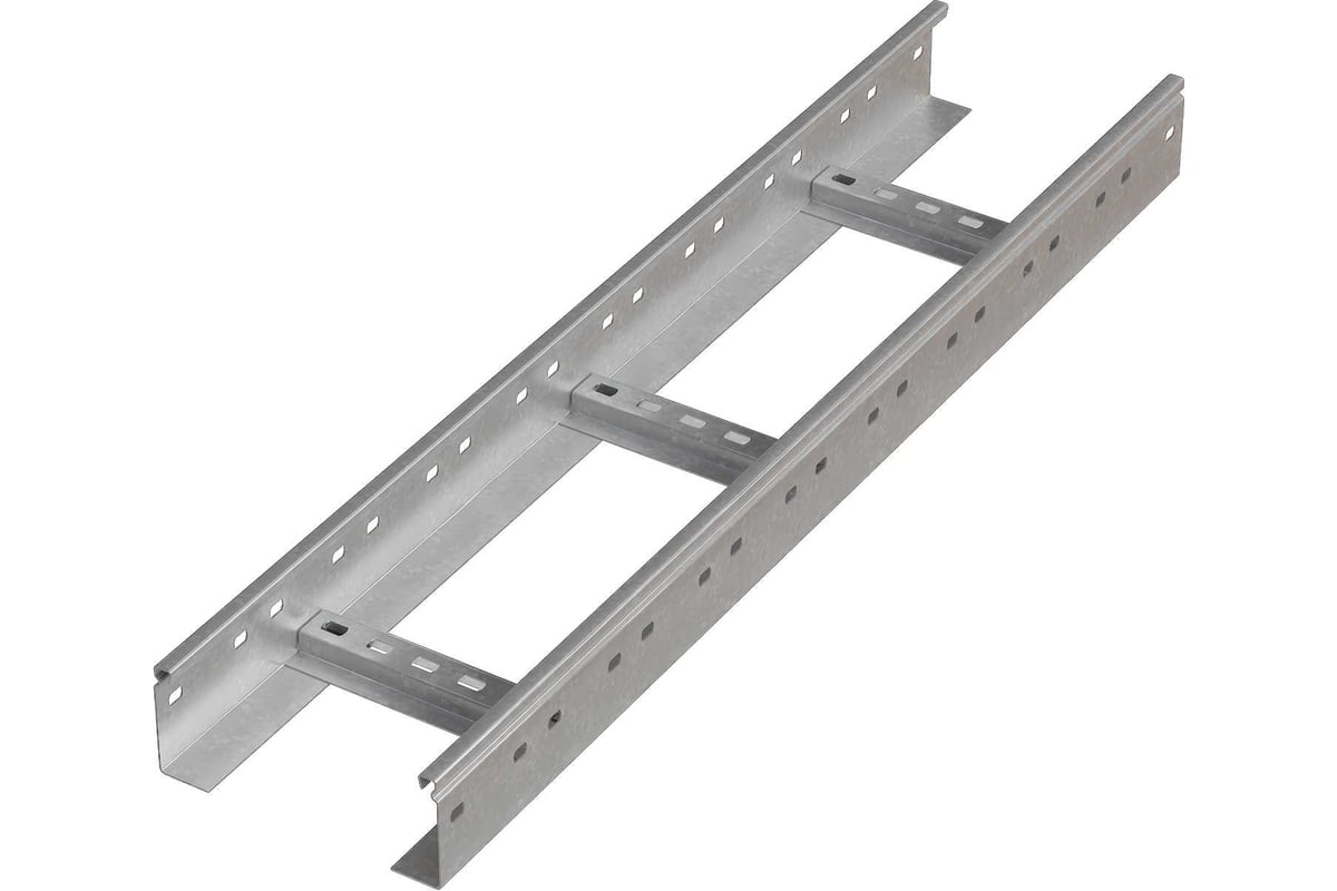 Лестничный лоток Система КМ 80x100x1,2 L3000 мм INOX304 N LL80-100-1.2 ...