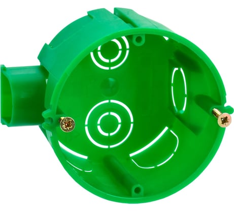 Установочная блочная коробка для твердых стен IEK КМ40004-10 68x45 (ст.уз.) UKT10-068-045-000-A-S