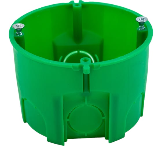 Установочная блочная коробка для твердых стен IEK КМ40004-10 68x45 (ст.уз.) UKT10-068-045-000-A-S
