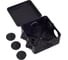 Распаячная коробка IEK км41234 100x100x50мм ip55 6 вв. черная UKO11-100-100-050-K02-55 2