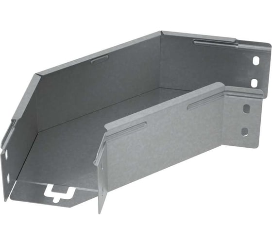 Горизонтальный угол Система КМ 90 гр. 100х400 мм "ПЛЮС" INOX304 PL5565 GLplus90-100-400 INOX304 1