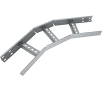 Лестничный горизонтальный угол Система КМ 45 градусов 50х400х1,5 мм "Быстрый монтаж" LO6960 LGLS45-50-400-1.5