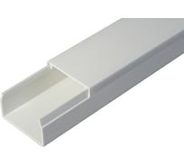 Кабель-канал, белый, 2-й замок, в п/э, 40х25, 30м/уп Промрукав 540251