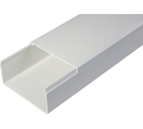 Кабель-канал, белый, 2-й замок, в п/э, 80х40, 30м/уп Промрукав 580401