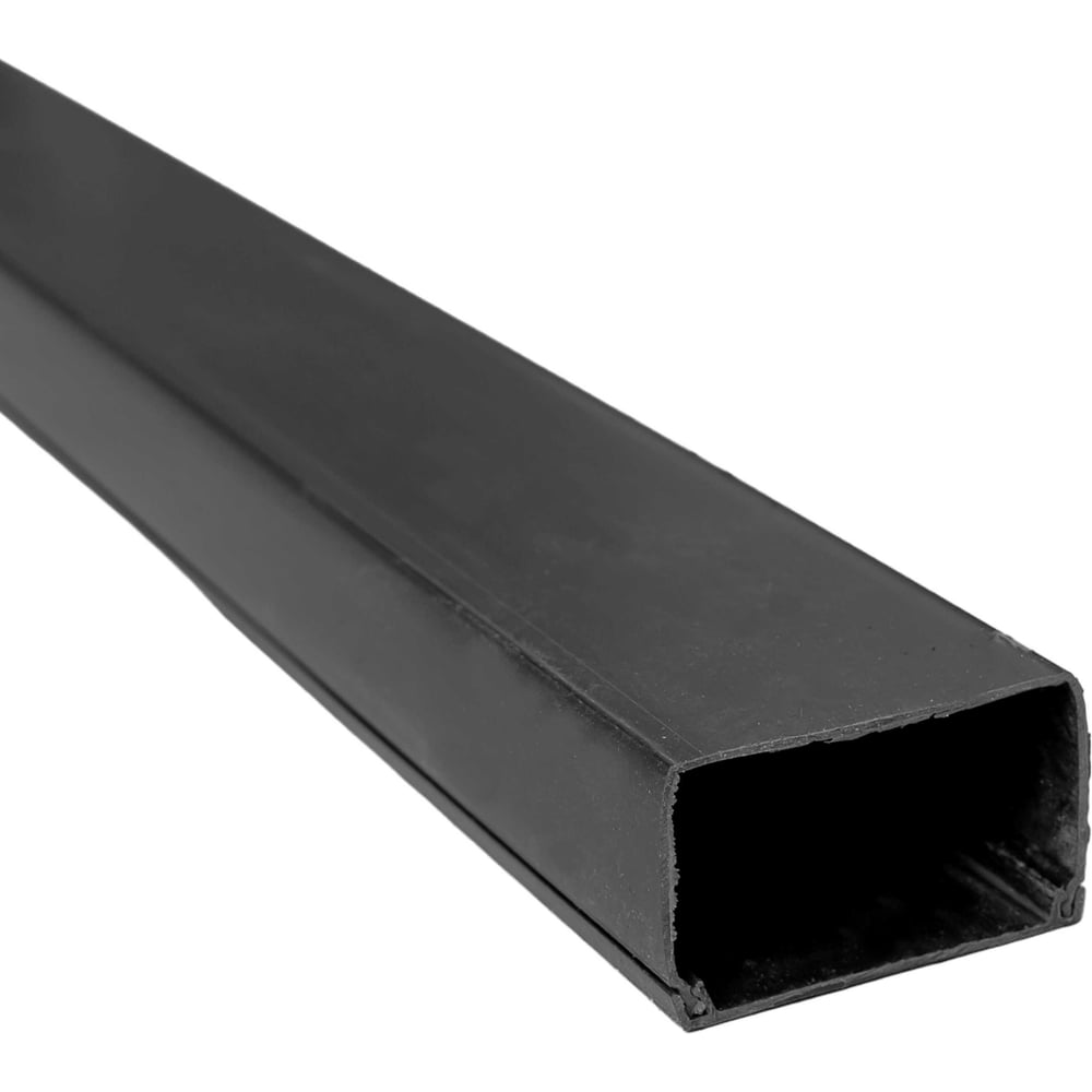 Кабельный канал EKF 40x25 24 м, черный, 12 штук по 2 метра kk-40-25b ...