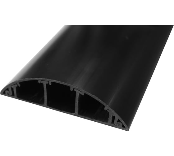 Напольный кабель-канал УРАЛ ПАК Стандарт черный 70x16 2м КК-7070016-042 1