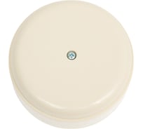 Распределительная коробка Interior Electric пластиковая серии "вектор" (слоновая кость) РКП03