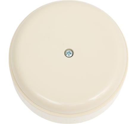 Распределительная коробка Interior Electric пластиковая серии "вектор" (слоновая кость) РКП03