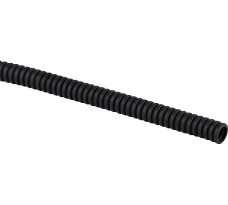 Гофрированная труба ЭРА ПНД GOFR3250HDT тяжелая, черная, 32мм, с зондом, 50м Б0057950