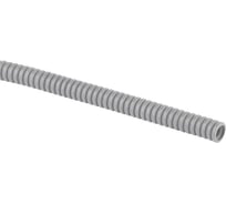 Гофрированная труба ЭРА ПВХ GOFR20100PVСSIMPLE серая 20мм, с зондом, 100м Б0061045