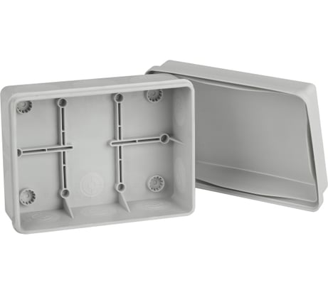 Распаячная коробка ЭРА KOR1501107011g2MP двухкомпонентная, безгалогенная, атмосферостойкая, 150x110x70м Б0060292