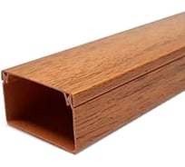 Кабельный канал ПВХ 25x25 орех 3D Dekelectro DEK16200144