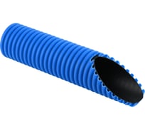 Двухстенная труба Рувинил ПНД ПВД 90 76 мм синяя 50м Т2-КЛ0-090С(50)