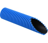 Двухстенная труба Рувинил ПНД ПВД 50 мм синяя с зондом 100 м Т2-КЛ0-050С