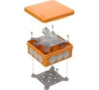 Огнестойкая коробка Промрукав для о/п двухкомпонентная Е15-Е120 100x100x40 1шт 60-0303-FR2.5-4