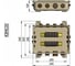 Коробка ГОФРОМАТИК Кзнс-32 с пластмассовыми сальниками zeta30357 2