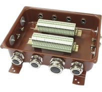 Коробка ГОФРОМАТИК Кзнс-48 с латунными сальниками ( 8шт. сальников) zeta30350