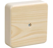 Клеммная коробка IEK 75x75x20 сосна IP20 КМ41212-04 6320760