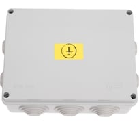 Распределительная коробка Рувинил Тусо для открытой проводки 200x140x75 мм уравнивания потенциалов 67055УП