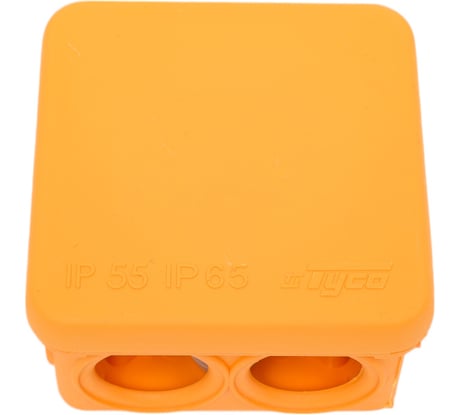 Распределительная коробка Рувинил Тусо для открытой проводки 70x70x40 мм не распространяющая горения HF 67030НГ