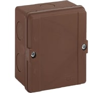 Распределительная коробка Рувинил Тусо для открытой проводки 98x98x60 мм не распростроняющая горения HF 67048НГ