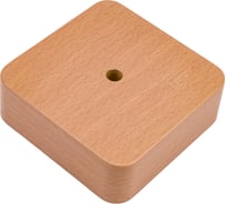 Универсальная коробка для кабель каналов Рувинил Тусо 80x80x25 мм 65005-38М