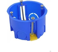 Коробка u-plast установочная приборная для полых стен с пластмассовыми лапками УПп 68/45.1.2. (200 шт) 020-011Ч