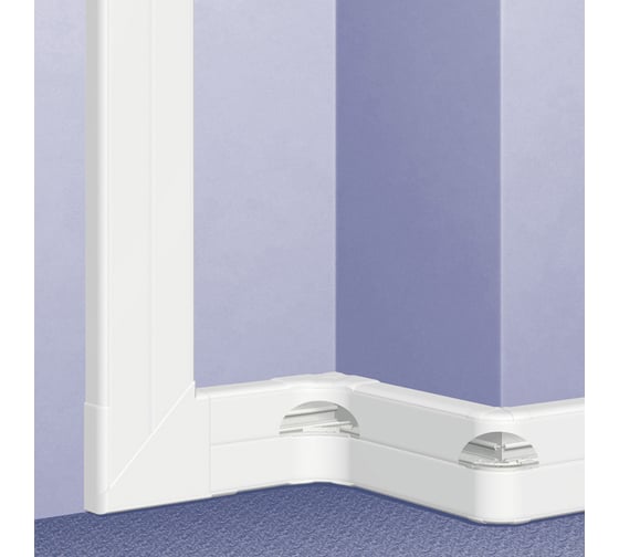 Кабель-канал Legrand DLP 65x150 -1 или 2 секции длина 2 м белый 010433