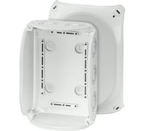 Распределительная пустая коробка HENSEL 130x180x77 IP66/67 серая стойкая к УФ 62000057