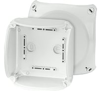 Распределительная пустая коробка HENSEL 130x130x77 IP66/67 серая стойкая к УФ 62000085