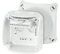 Клеммная коробка HENSEL 5 положений до 4мм2 104x104x70 IP66/67 серая стойкая к УФ 62000047