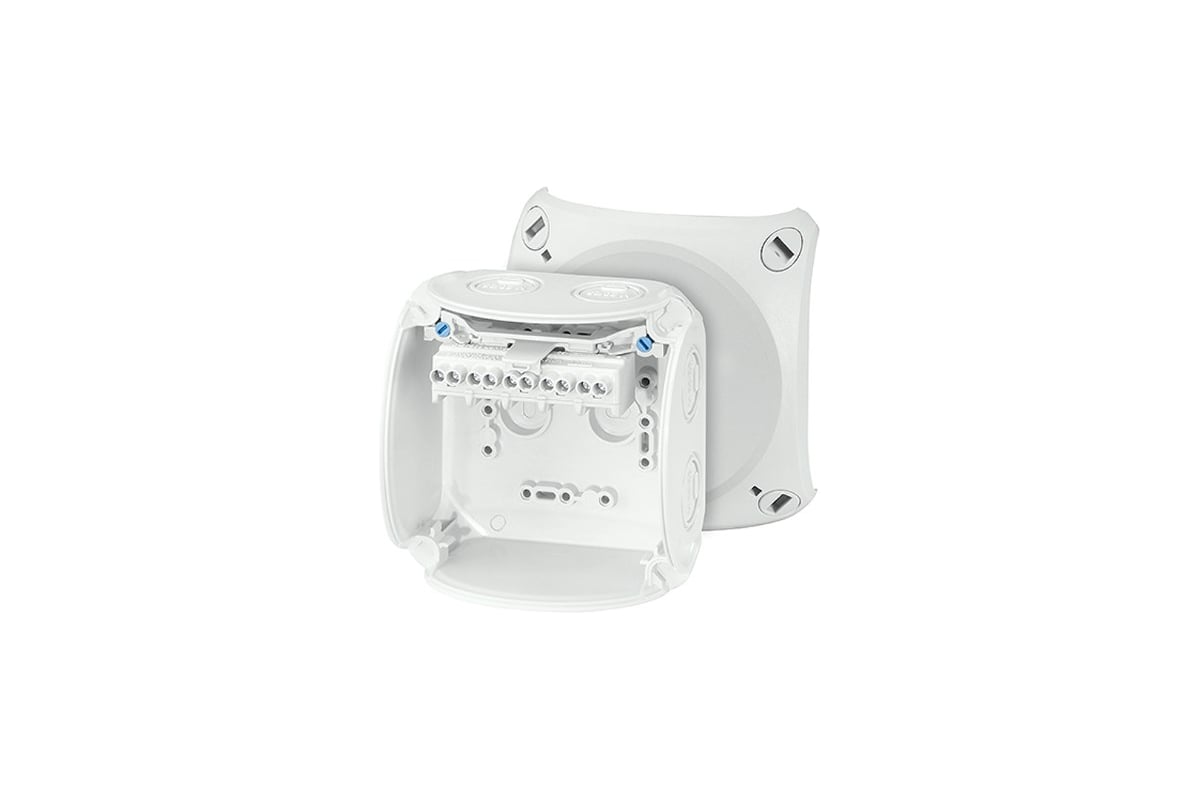 Клеммная коробка HENSEL 5 положений до 6 мм2 104x104x70 IP66/67 серая ...