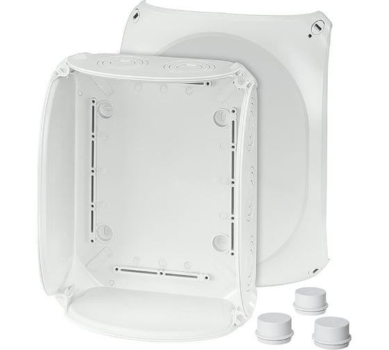 Распределительная пустая коробка HENSEL160x200x98 IP55/IP65 серая 6000013 1