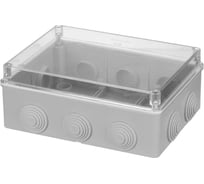 Коробка распределительная TDM ELECTRIC 190х140х70мм, прозрач. крышка, IP55, 10 гермовводов SQ1401-1142