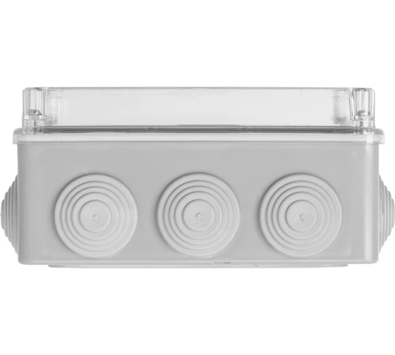 Коробка распределительная TDM ELECTRIC 150х110х70мм, прозрач. крышка, IP55, 10 гермовводов SQ1401-1141