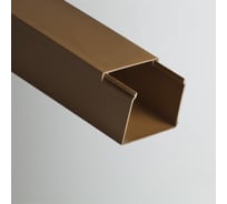 Кабель-канал Рувинил 80x60x2000 мм коричневый РКК-80х60-К