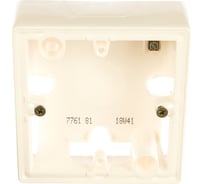 Коробка Legrand для накладного монтажа 1 пост Legrand Valena белый 776181