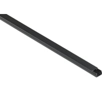 Кабель-канал IEK 15x10 "элекор" черный 2 м EL-KK10-015-010-1-K02-C