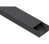 Кабель-канал IEK 100x40 "элекор" черный 2м EL-KK10-100-040-1-K02-C