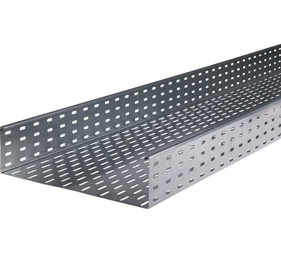 Кабельный перфорированный лоток OBO Bettermann LKS 150 FS RU, 110x500x3000 мм, 0,9 мм (аналог 100x500) 6835712 1