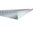 Листовой кабельный лоток OBO Bettermann SKS 860 FS, 85х600х3000 мм, S=1,5 мм, перфорированный, сталь, конвейерный цинк 6058604 1