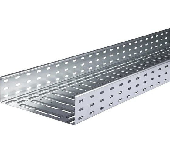 Кабельный перфорированный лоток OBO Bettermann LKS 830 FS RU, 85x300x3000 мм, 0,7 мм (аналог 80x300) 6835718 1