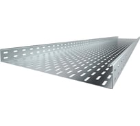 Листовой кабельный лоток OBO Bettermann LKS 660 FS RU, 60х600х3000 мм, S=0,9 мм, перфорированный, сталь, конвейерный цинк 6048924