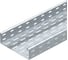 Листовой кабельный лоток OBO Bettermann LKS 660 FS RU, 60х600х3000 мм, S=0,9 мм, перфорированный, сталь, конвейерный цинк 6048924 2