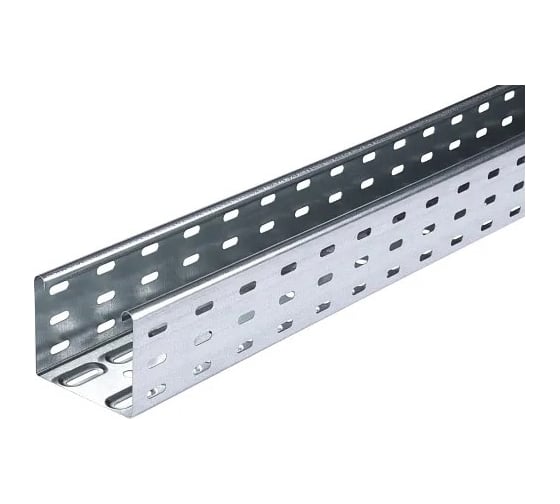 Кабельный перфорированный лоток OBO Bettermann LKS 810 FS RU, 85x100x3000 мм, 0,7 мм (аналог 80x100) 6835715