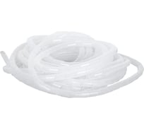 Спиральная лента для организации и защиты кабельных пучков NIKOMAX белая, 10м NMC-SWB06-010-WT