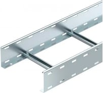 Лестничный кабельный лоток OBO Bettermann LG 112 VS 3 FS, 110х200х3000 мм, S=1,5 мм, складной, сталь, конвейерный цинк 6216404