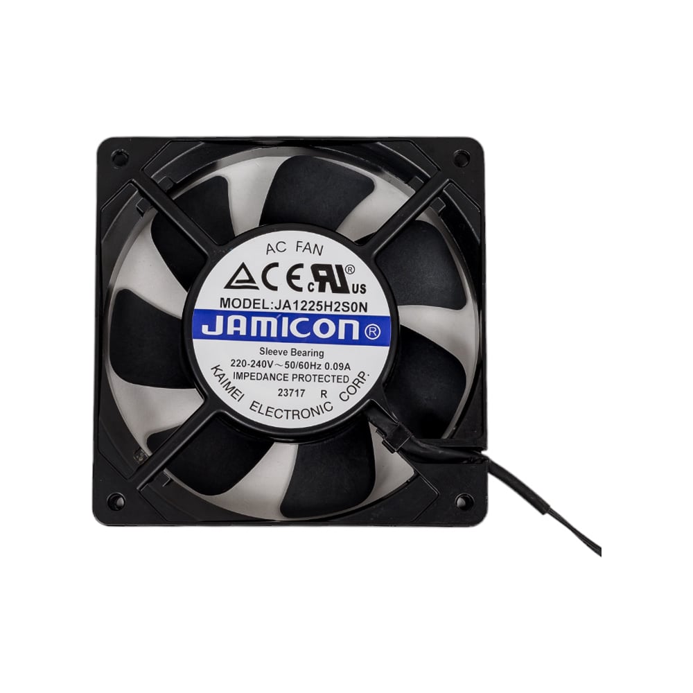 Вентилятор JAMICON JA1225H2S0N-L 120х120х25 230В С00036539 - выгодная цена,  отзывы, характеристики, фото - купить в Москве и РФ