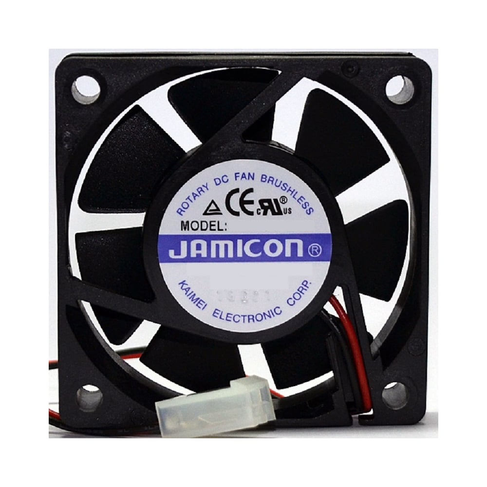 Осевой вентилятор JAMICON JF0625S2S-R 60х60х25 мм 24 B провод С00035584 ...